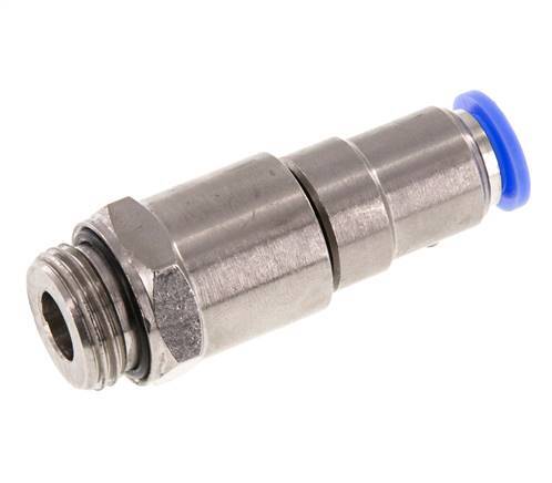 10mm & G1/2'' Hoge Snelheid Draaidoorvoer Insteek Buitendraad Vernikkeld Messing/PBT NBR