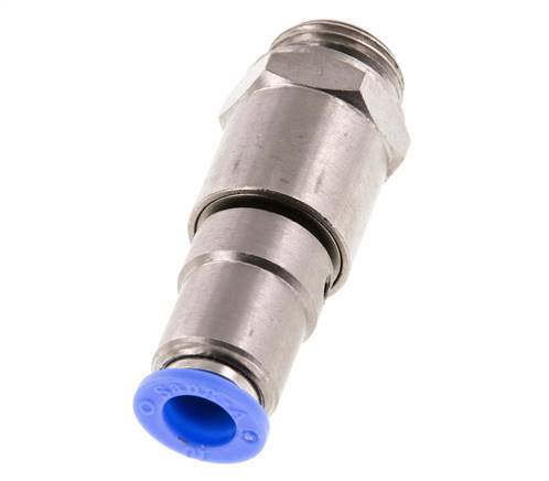 10mm & G1/2'' Hoge Snelheid Draaidoorvoer Insteek Buitendraad Vernikkeld Messing/PBT NBR