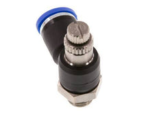 L-stuk Regelventiel 8 mm - G1/8'' Regeling-Uit Messing/Nylon