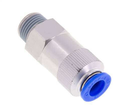12mm & R1/2'' Regeling-In Aluminium Terugslagklep Insteekkoppeling Buitendraad 0.2-10 bar