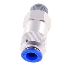 12mm & R1/2'' Regeling-In Aluminium Terugslagklep Insteekkoppeling Buitendraad 0.2-10 bar
