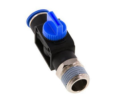12 mm - R1/2'' Kunststof/Messing 3/2-Weg Handafsluiter Ontluchting aan Buiszijde