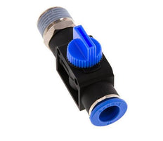 12 mm - R1/2'' Kunststof/Messing 3/2-Weg Handafsluiter Ontluchting aan Buiszijde