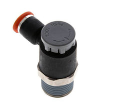 L-stuk Regelventiel 6 mm - R3/8'' Regeling-in Messing/Nylon Borgmoer