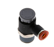 L-stuk Regelventiel 6 mm - R3/8'' Regeling-in Messing/Nylon Borgmoer