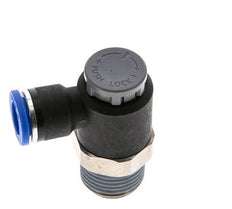 L-stuk Regelventiel 10 mm - R1/2'' Regeling-Uit Messing/Nylon Borgmoer