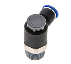 L-stuk Regelventiel 10 mm - R1/2'' Regeling-Uit Messing/Nylon Borgmoer