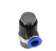 L-stuk Regelventiel 10 mm - R1/2'' Regeling-Uit Messing/Nylon Borgmoer