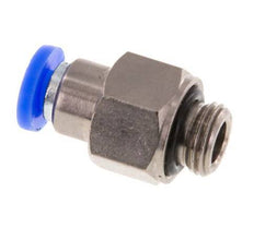 4mm & G1/8'' Zelfsluitende Insteekkoppeling Vernikkeld Messing/PBT Buitendraad 0-10 bar [2 Stuks]