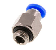 4mm & G1/8'' Zelfsluitende Insteekkoppeling Vernikkeld Messing/PBT Buitendraad 0-10 bar [2 Stuks]