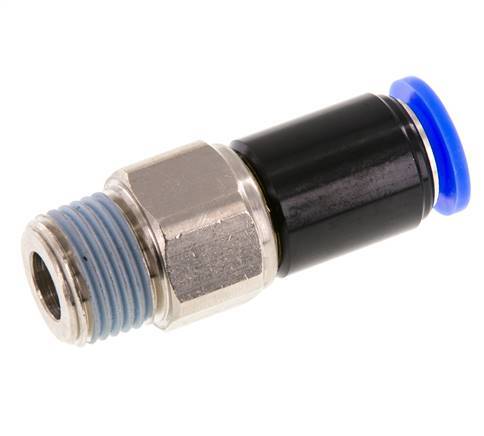 12mm & R1/2'' Draaidoorvoer Insteek Buitendraad Vernikkeld Messing/PBT NBR