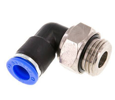 10mm & G1/2'' L-stuk Draaidoorvoer Insteek Buitendraad Vernikkeld Messing/PBT NBR