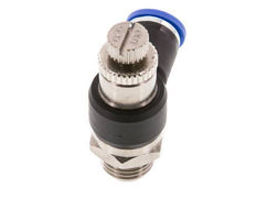 L-stuk Regelventiel 8 mm - G1/4'' Regeling-Uit Messing/Nylon