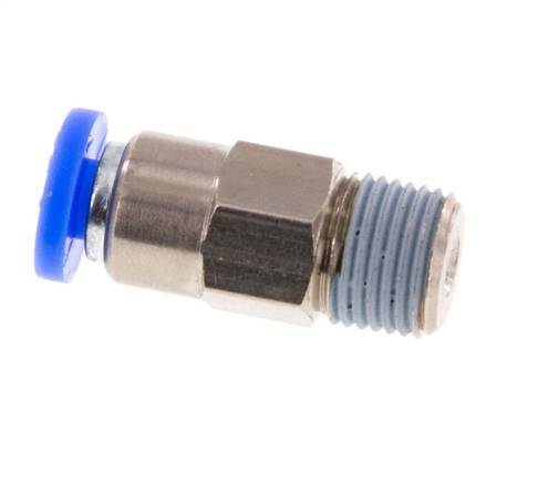 Push-In Check Valve 4mm & R1/8'' Male Brass/PBT 0.2-10bar (3-145psi) Thread-Hose