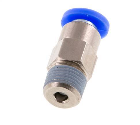Push-In Check Valve 4mm & R1/8'' Male Brass/PBT 0.2-10bar (3-145psi) Thread-Hose