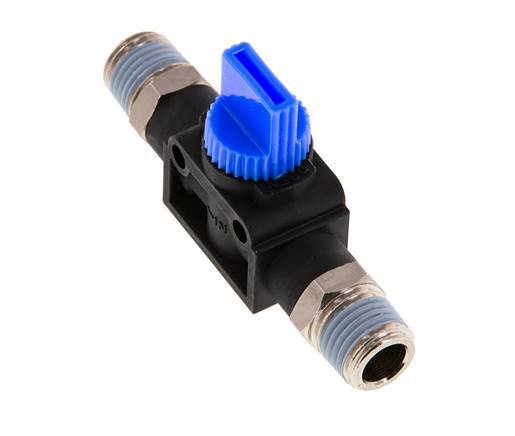 R1/4'' Kunststof/Messing 3/2-Weg Handafsluiter