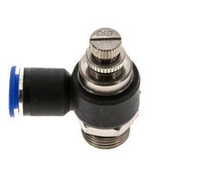 L-stuk Regelventiel 12 mm - G1/2'' Regeling-Uit Messing/Nylon