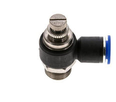 L-stuk Regelventiel 12 mm - G1/2'' Regeling-Uit Messing/Nylon