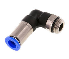 12mm & G1/2'' Zelfsluitende L-insteekkoppeling Vernikkeld messing/PBT buitendraad 0-10 bar