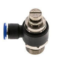 L-stuk Regelventiel 10 mm - G1/2'' Regeling-Uit Messing/Nylon