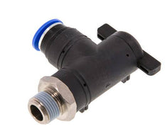 2-Way Elbow Ball Valve 12 mm - R3/8'' Plastic/Brass