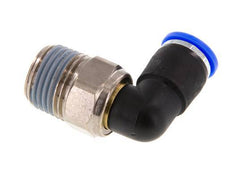 10mm & R1/2'' L-stuk Draaidoorvoer Insteek Buitendraad Vernikkeld Messing/PBT NBR
