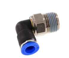 10mm & R1/2'' L-stuk Draaidoorvoer Insteek Buitendraad Vernikkeld Messing/PBT NBR