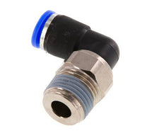 10mm & R1/2'' L-stuk Draaidoorvoer Insteek Buitendraad Vernikkeld Messing/PBT NBR