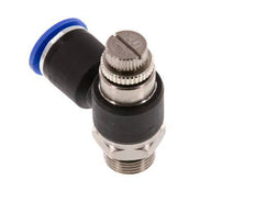 L-stuk Regelventiel 12 mm - G3/8'' Regeling-Uit Messing/Nylon