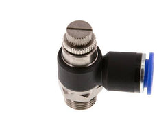 L-stuk Regelventiel 12 mm - G3/8'' Regeling-Uit Messing/Nylon