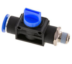 12 mm - R1/4'' Kunststof/Messing 3/2-Weg Handafsluiter Ontluchting aan Buiszijde
