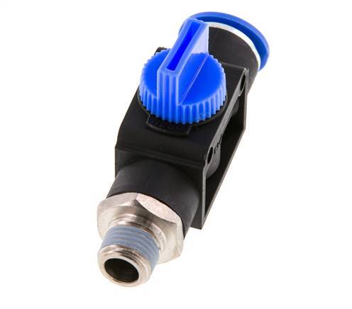 12 mm - R1/4'' Kunststof/Messing 3/2-Weg Handafsluiter Ontluchting aan Buiszijde
