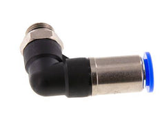 12mm & G3/8'' Zelfsluitende L-insteekkoppeling Vernikkeld messing/PBT buitendraad 0-10 bar
