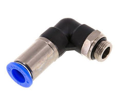 12mm & G3/8'' Zelfsluitende L-insteekkoppeling Vernikkeld messing/PBT buitendraad 0-10 bar