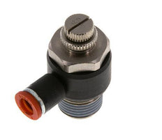 L-stuk Regelventiel 8 mm - R1/2'' Regeling-in Messing/Nylon
