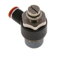 L-stuk Regelventiel 8 mm - R1/2'' Regeling-in Messing/Nylon