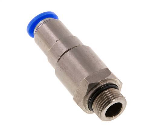 10mm & G3/8'' Hoge Snelheid Draaidoorvoer Insteek Buitendraad Vernikkeld Messing/PBT NBR