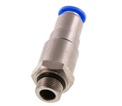 10mm & G3/8'' Hoge Snelheid Draaidoorvoer Insteek Buitendraad Vernikkeld Messing/PBT NBR