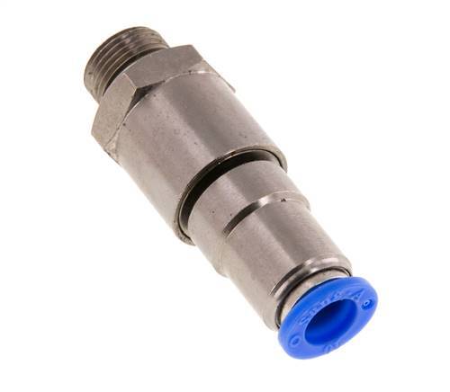 10mm & G3/8'' Hoge Snelheid Draaidoorvoer Insteek Buitendraad Vernikkeld Messing/PBT NBR
