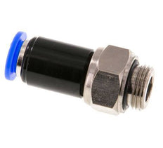 10mm & G3/8'' Draaidoorvoer Insteek Buitendraad Vernikkeld Messing/PBT NBR