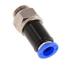 10mm & G3/8'' Draaidoorvoer Insteek Buitendraad Vernikkeld Messing/PBT NBR