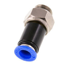 10mm & G3/8'' Draaidoorvoer Insteek Buitendraad Vernikkeld Messing/PBT NBR