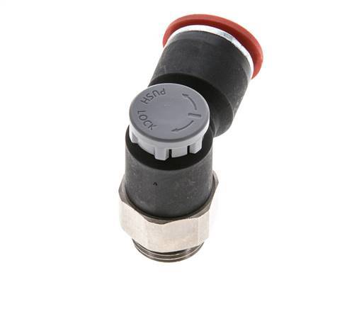 L-stuk Regelventiel 12 mm - G3/8'' Regeling-in Messing/Nylon Borgmoer