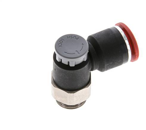 L-stuk Regelventiel 12 mm - G3/8'' Regeling-in Messing/Nylon Borgmoer