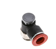 L-stuk Regelventiel 12 mm - G3/8'' Regeling-in Messing/Nylon Borgmoer