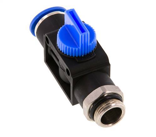 12 mm - G3/8'' Kunststof/Messing 3/2-Weg Handafsluiter Ontluchting aan Draadzijde