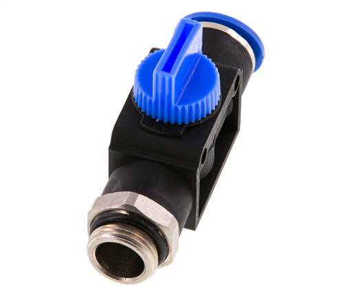 12 mm - G3/8'' Kunststof/Messing 3/2-Weg Handafsluiter Ontluchting aan Draadzijde