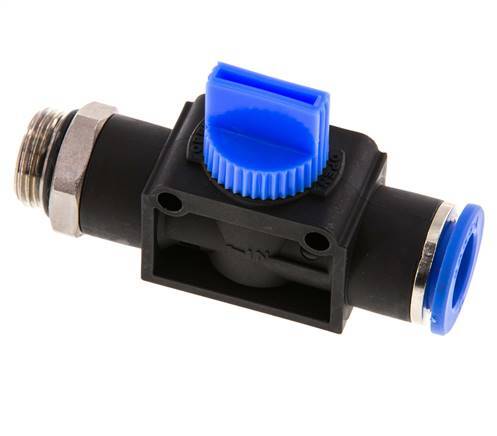 12 mm - G3/8'' Kunststof/Messing 3/2-Weg Handafsluiter Ontluchting aan Draadzijde