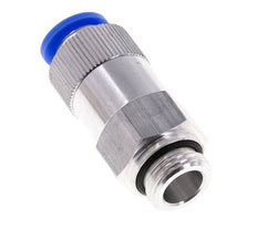 12mm & G1/2'' Regeling-Uit Aluminium Terugslagklep Insteekkoppeling Buitendraad 0.2-10 bar