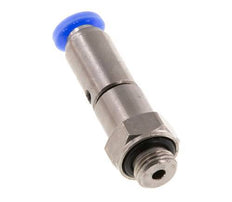 4mm & G1/8'' Hoge Snelheid Draaidoorvoer Insteek Buitendraad Vernikkeld Messing/PBT NBR